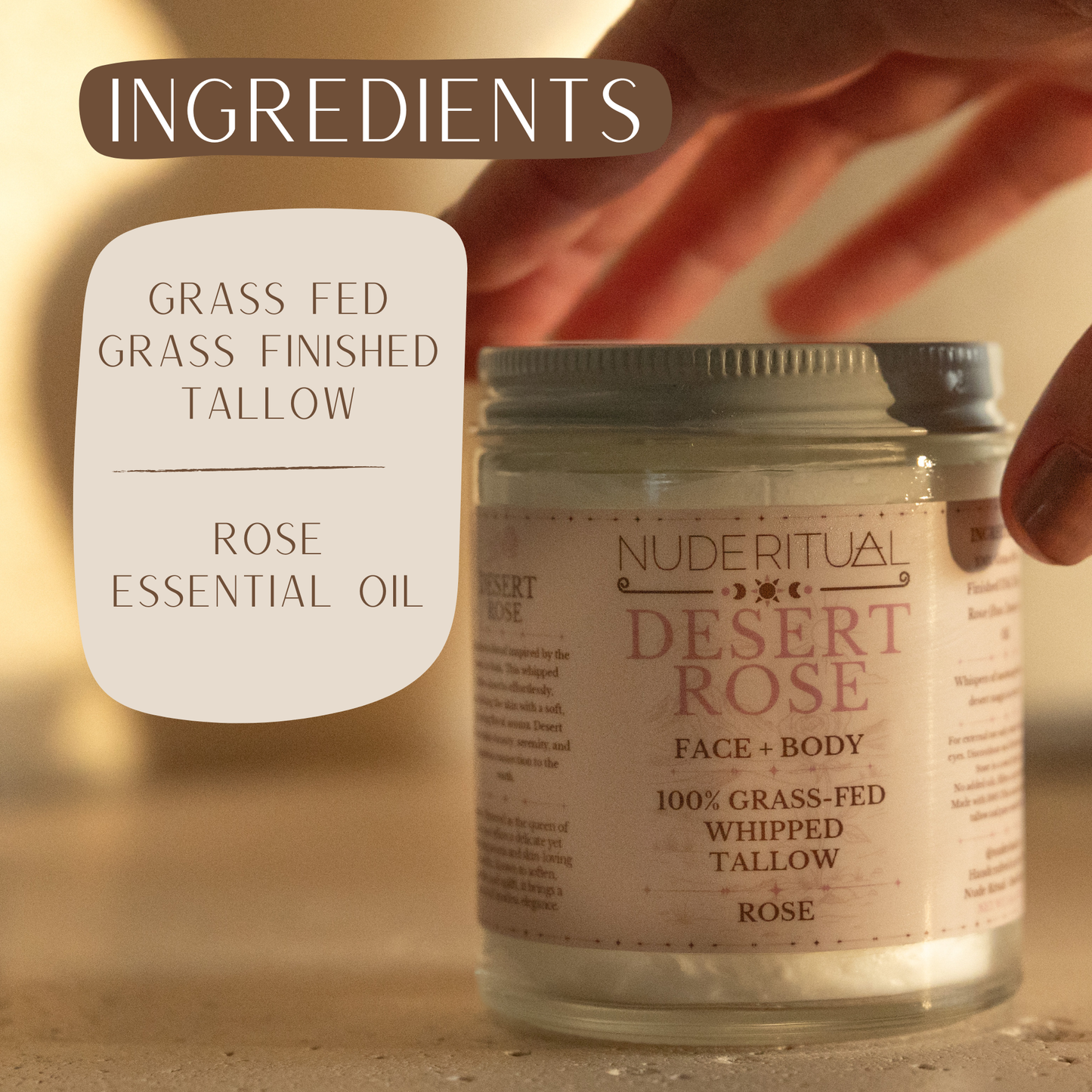 Desert Rose Whipped Tallow