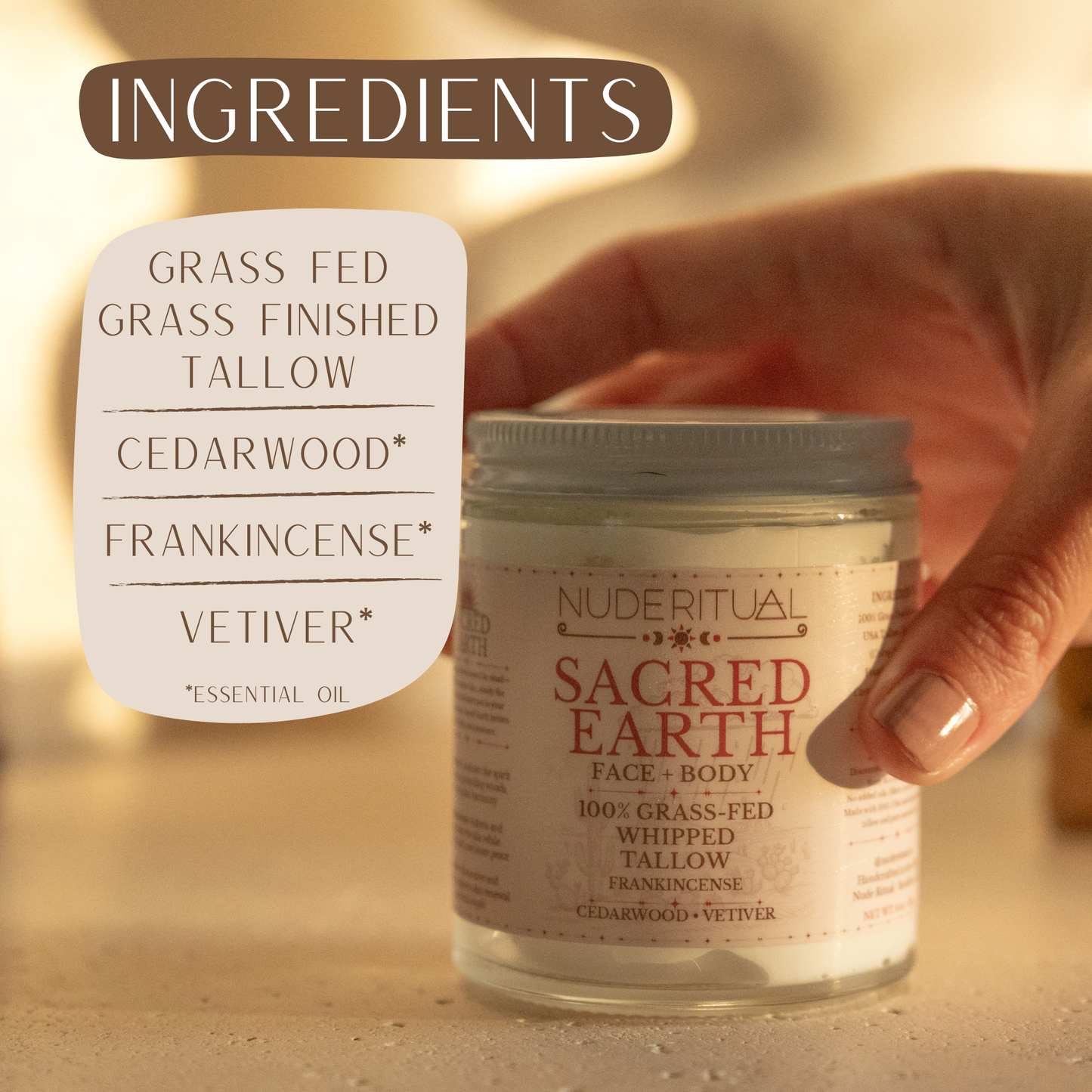 Sacred Earth Whipped Tallow