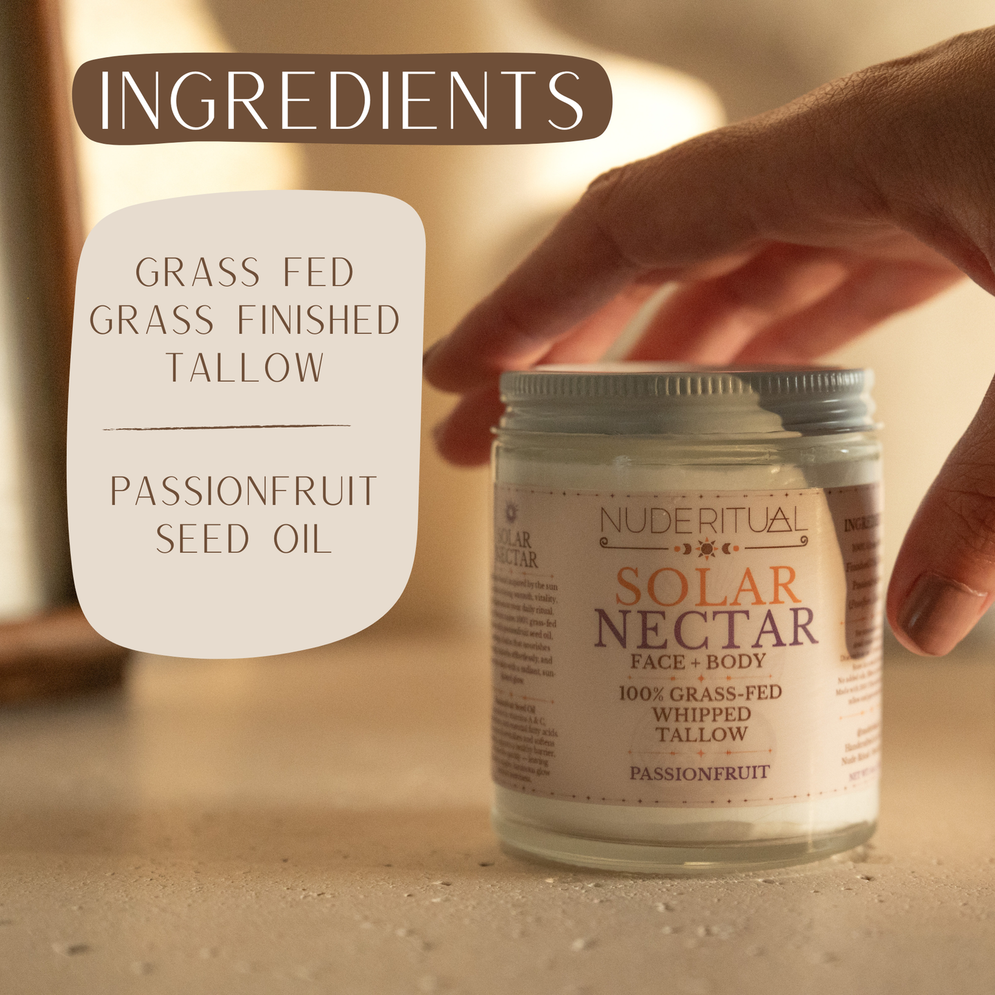 Solar Nectar Whipped Tallow